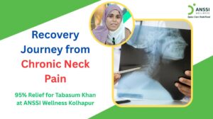 At 33, Mrs. Tabasum Khan had been struggling with chronic neck pain that affected her everyday life.