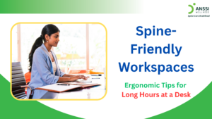 Prolonged sitting and an uncomfortable workstation can contribute to neck stiffness, lower back discomfort, shoulder tension, and muscular fatigue.